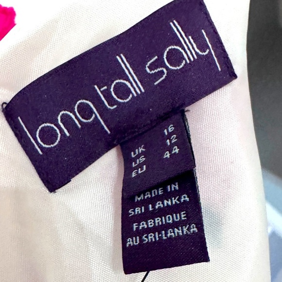 🌺 Beautiful Vintage Long Tall Sally Spring Poppy Ladies Dress - Size 12 - Picture 6 of 16